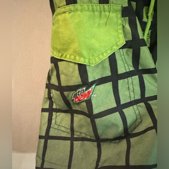 Mountain Dew Size 32 Swim Trunks - Picture 2 of 4